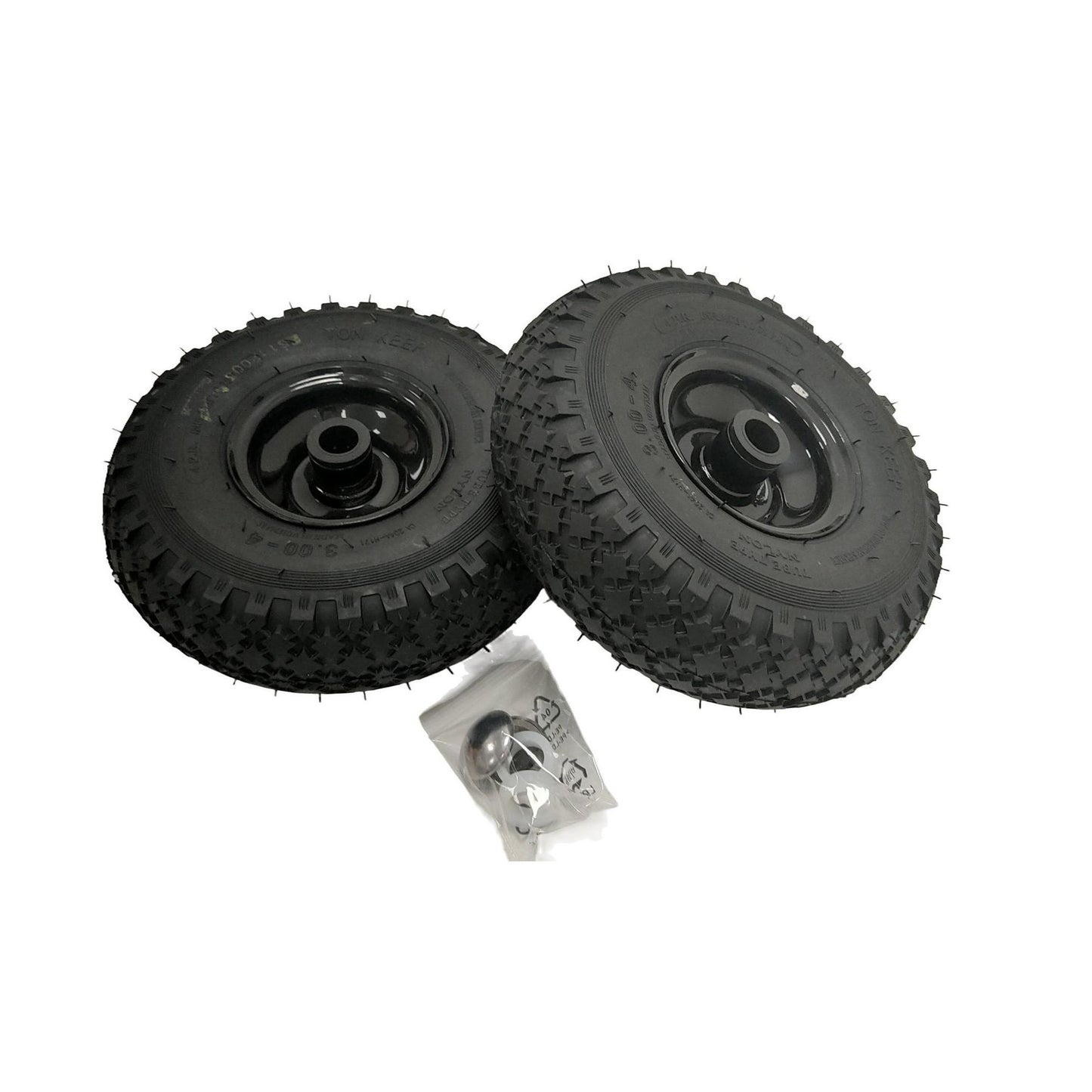 Pneumatic Wheel Kit (Pair) for Demtruk 2.0 Heavy Duty Base